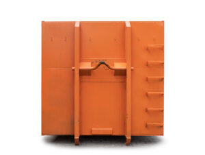 One of our roll-off dumpsters