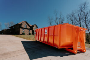 one of Underdog Dumpster's residential dumpsters